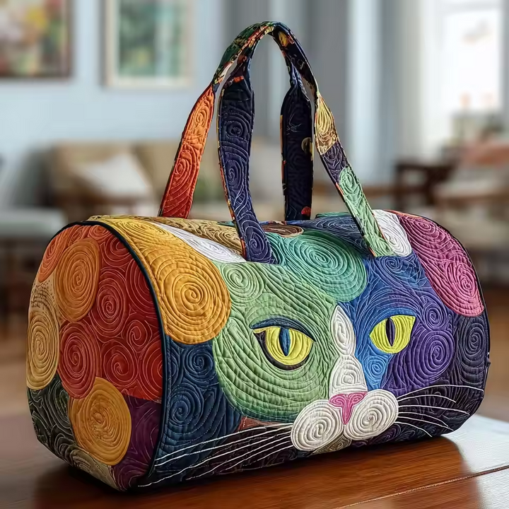 Crystal | Puha Weekender Táska – Kézzel Varrott, Tágas