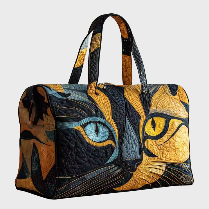 Tiffany | Puha Weekender Táska – Kézzel Varrott, Tágas