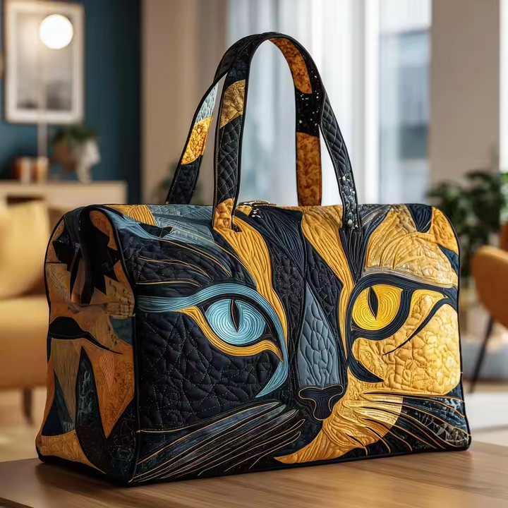 Tiffany | Puha Weekender Táska – Kézzel Varrott, Tágas
