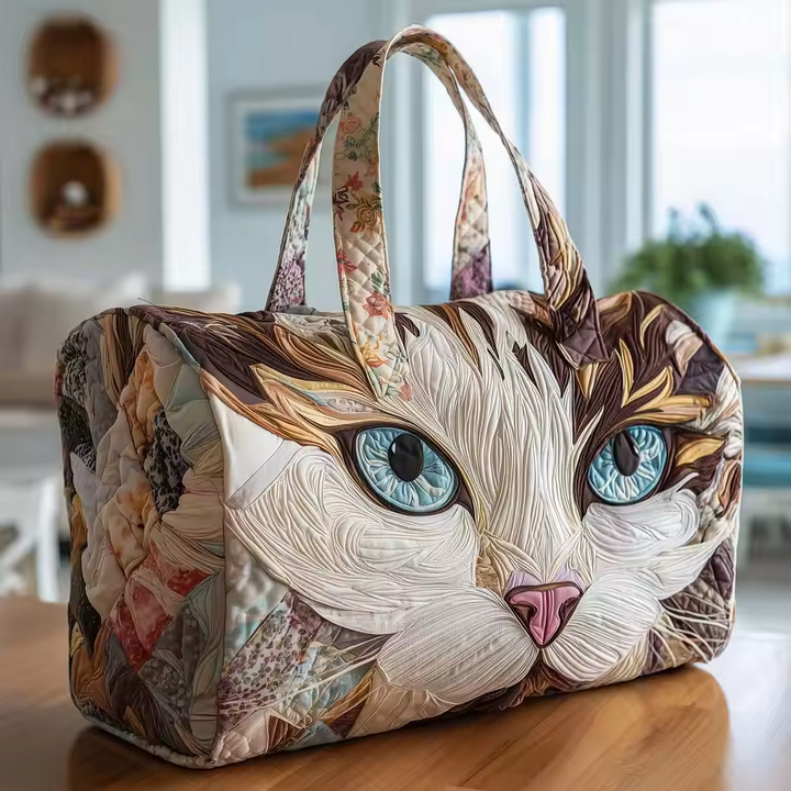 Bianca | Puha Weekender Táska – Kézzel Varrott, Tágas