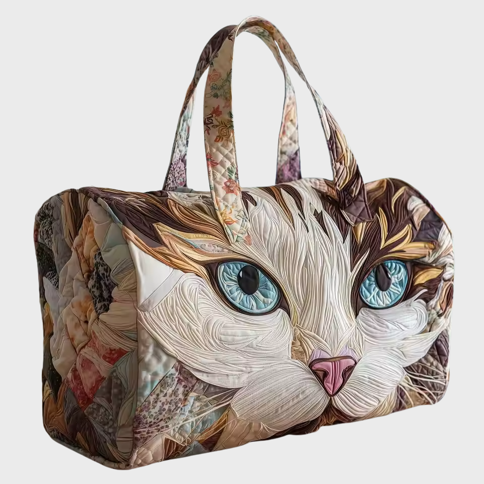 Bianca | Puha Weekender Táska – Kézzel Varrott, Tágas