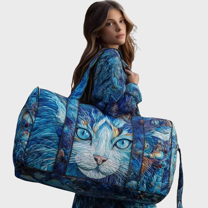 Maisie | Puha Weekender Táska – Kézzel Varrott, Tágas