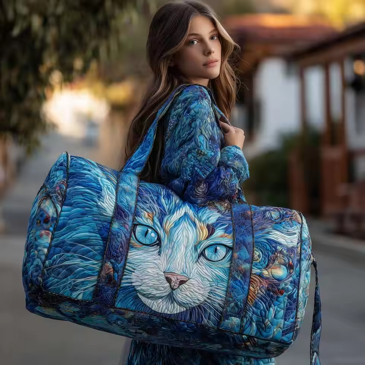 Maisie | Puha Weekender Táska – Kézzel Varrott, Tágas
