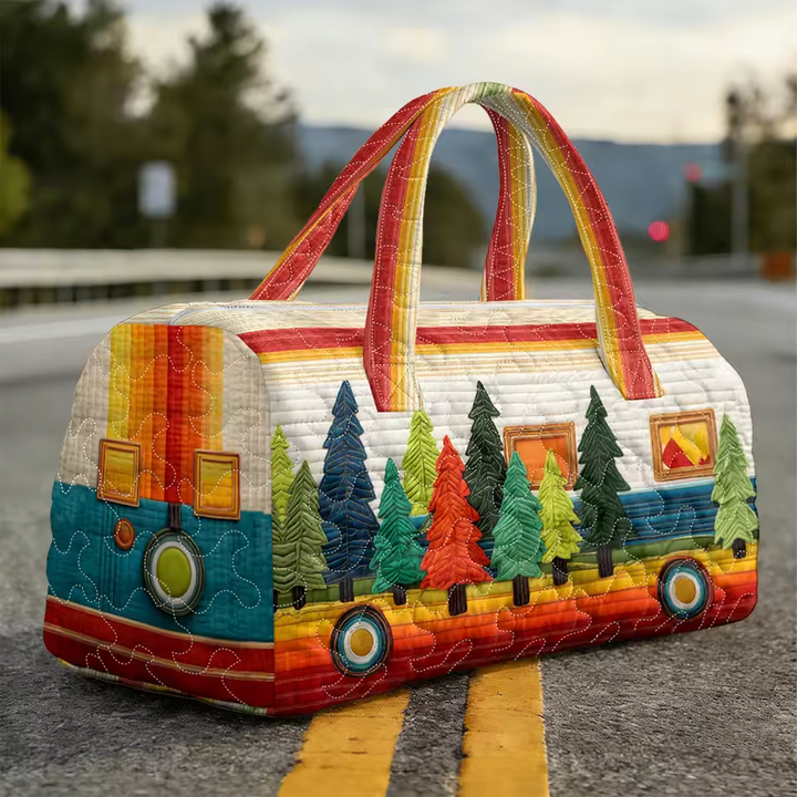 Mabel | Puha Weekender Táska – Kézzel Varrott, Tágas