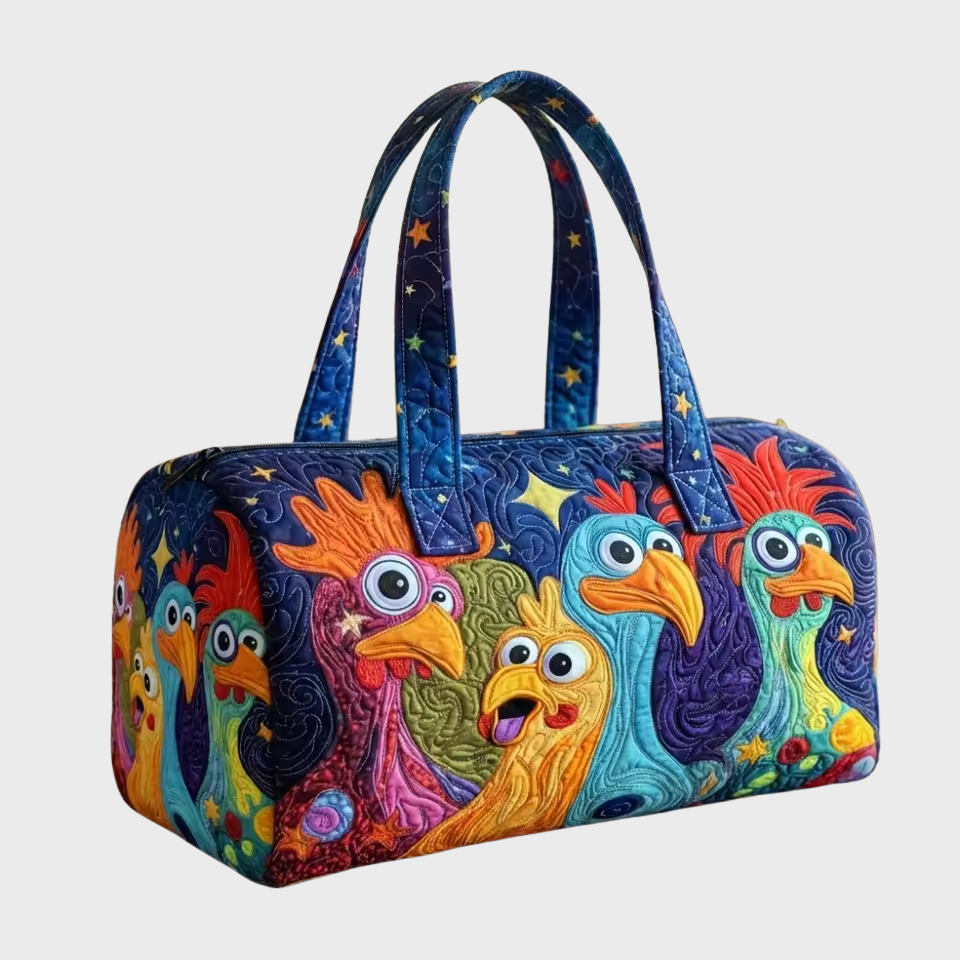 Colette | Puha Weekender Táska – Kézzel Varrott, Tágas