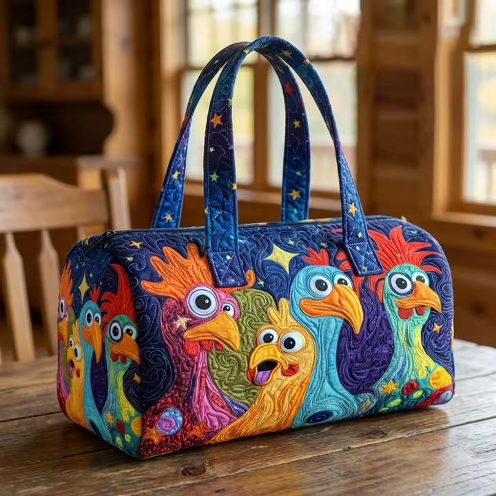 Colette | Puha Weekender Táska – Kézzel Varrott, Tágas
