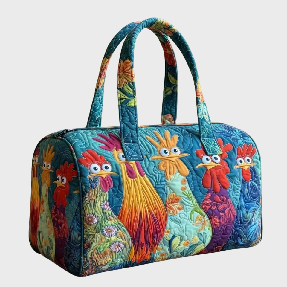 Margot | Puha Weekender Táska – Kézzel Varrott, Tágas