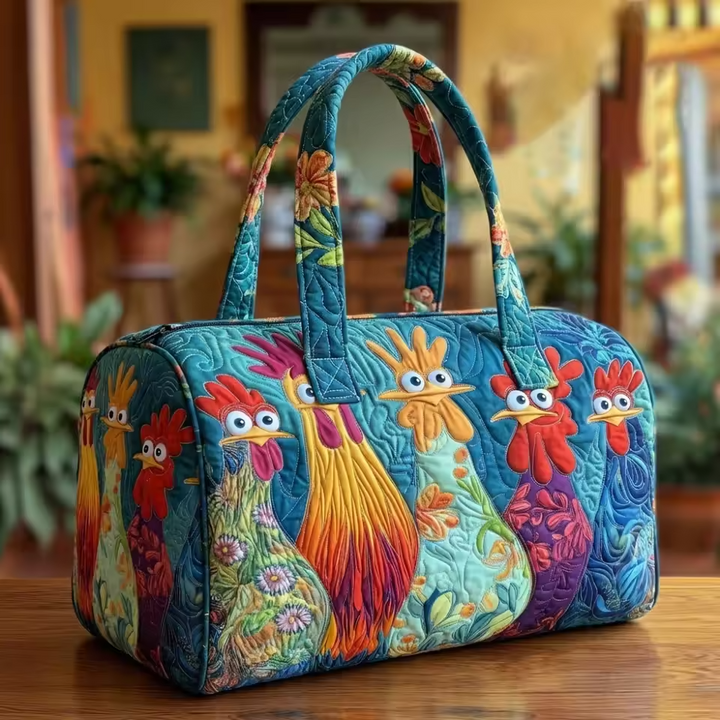 Margot | Puha Weekender Táska – Kézzel Varrott, Tágas