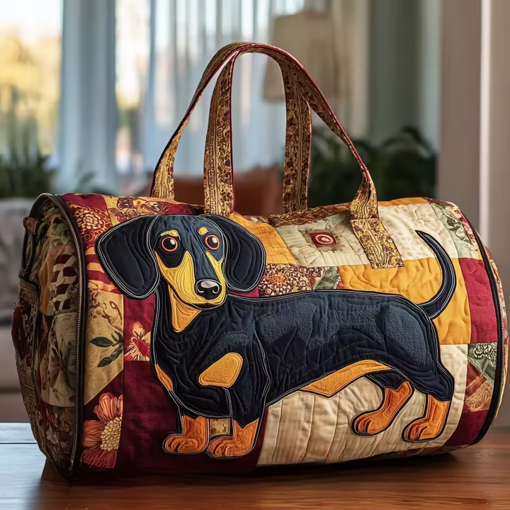 Eloise | Puha Weekender Táska – Kézzel Varrott, Tágas