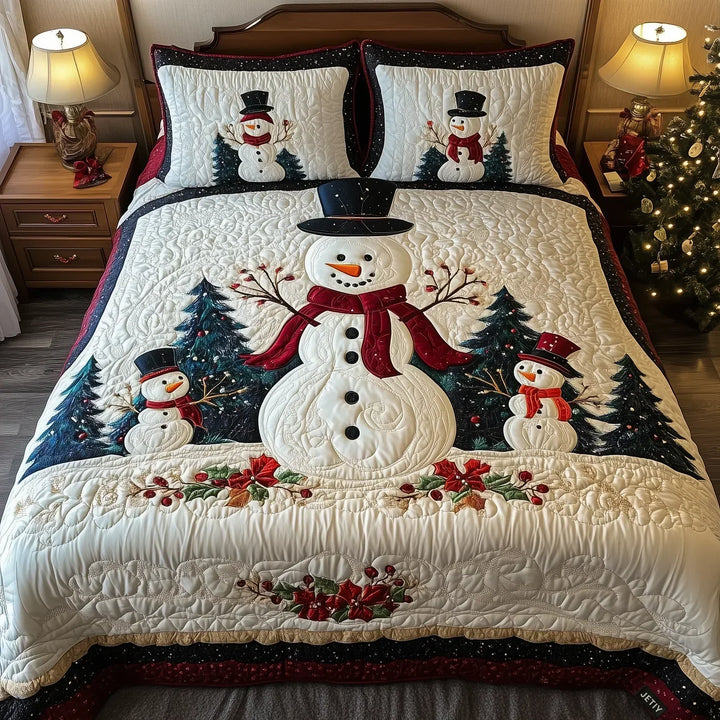 Havas Barátok | 3-Piece Padded Bedding Set