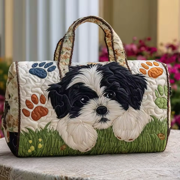 Lucille | Puha Weekender Táska – Kézzel Varrott, Tágas