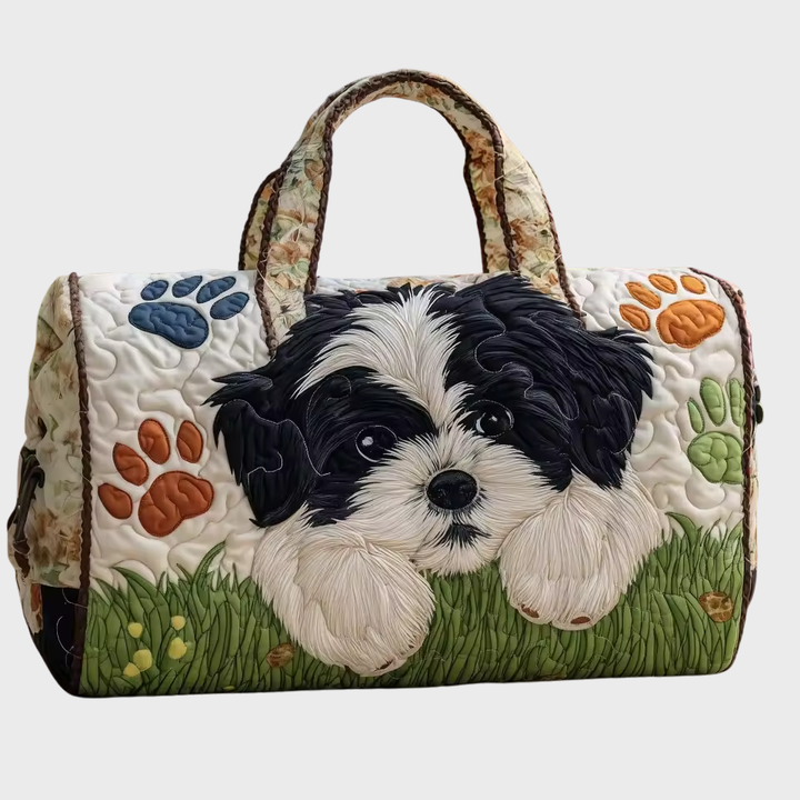 Lucille | Puha Weekender Táska – Kézzel Varrott, Tágas