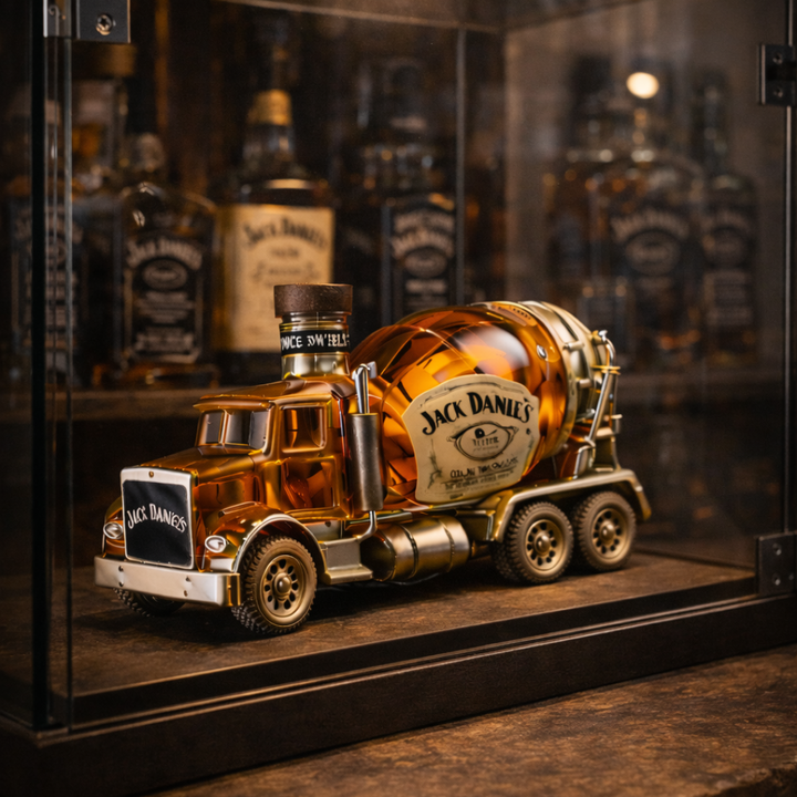 Jack Daniel's whisky üveg - Truck Edition