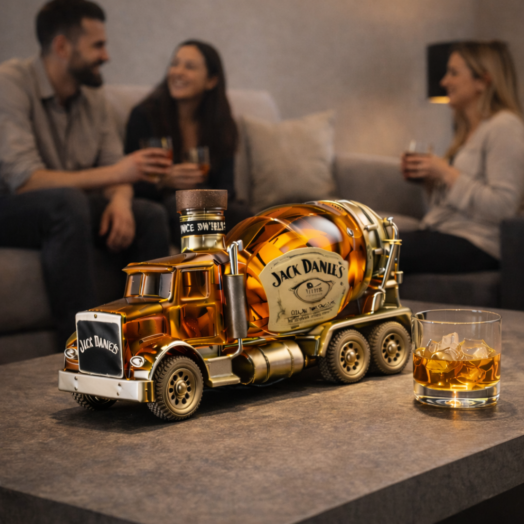 Jack Daniel's whisky üveg - Truck Edition