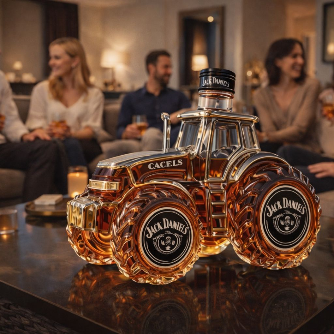 Whisky Üveg - Különleges Kiadás Traktor