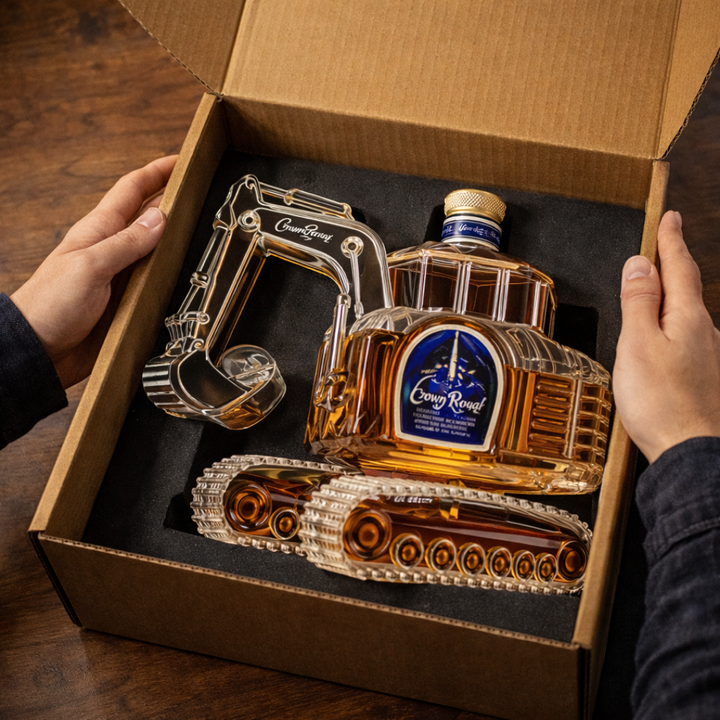 Whisky Üveg - Kotrógép Kiadás