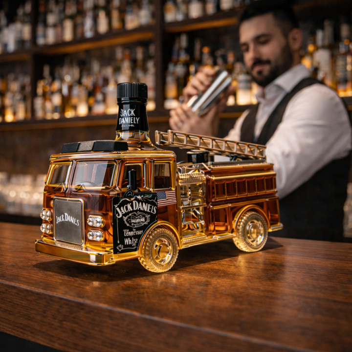 Jack Daniel's Whisky Üveg – Tűzoltókiadás