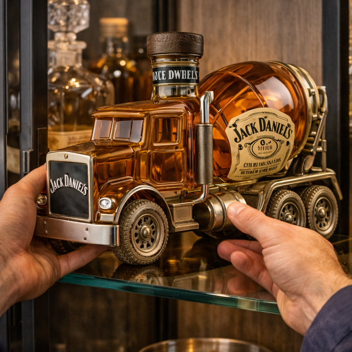 Jack Daniel's whisky üveg - Truck Edition