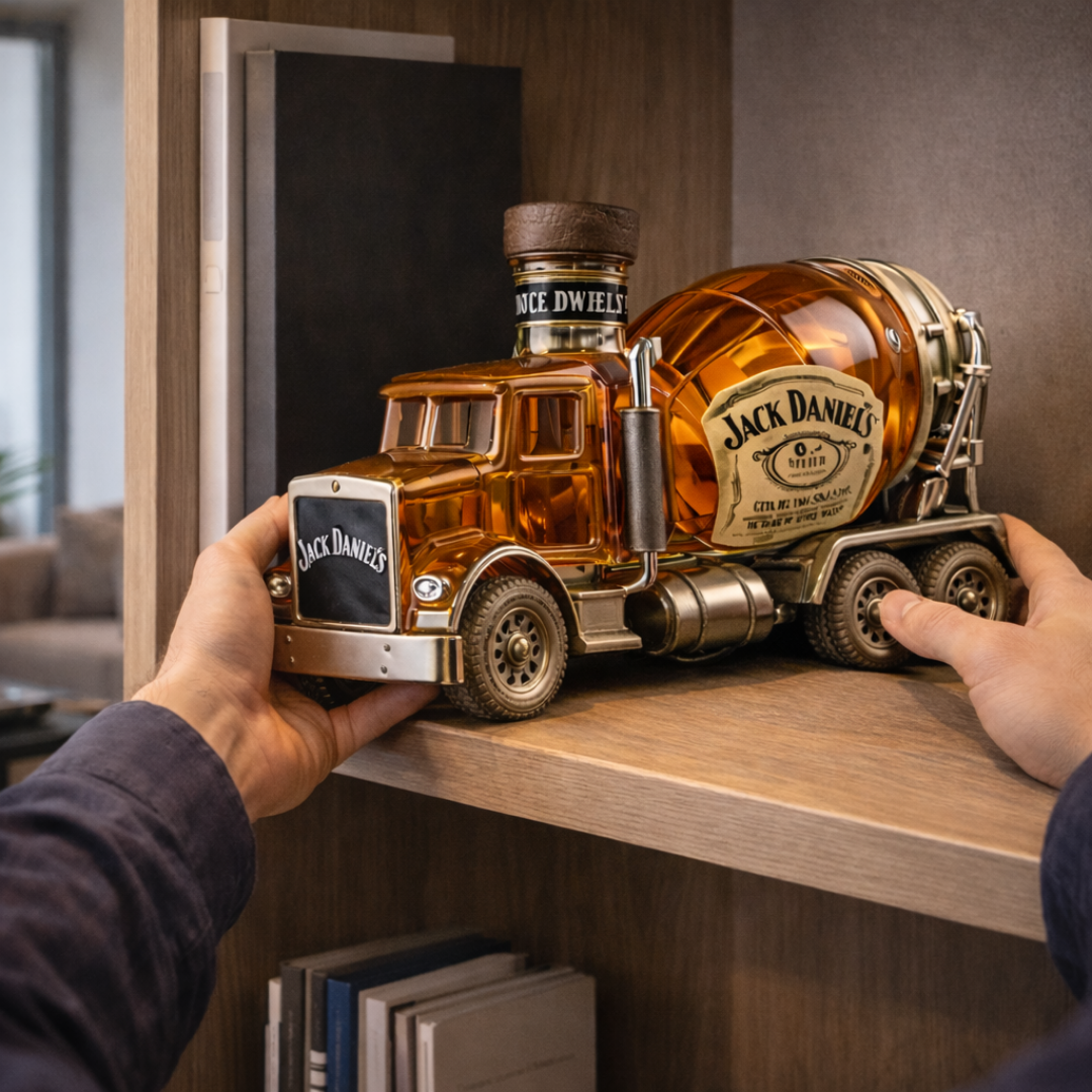 Jack Daniel's whisky üveg - Truck Edition