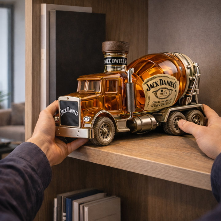 Jack Daniel's whisky üveg - Truck Edition