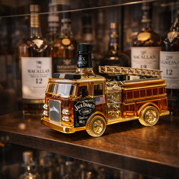Jack Daniel's Whisky Üveg – Tűzoltókiadás