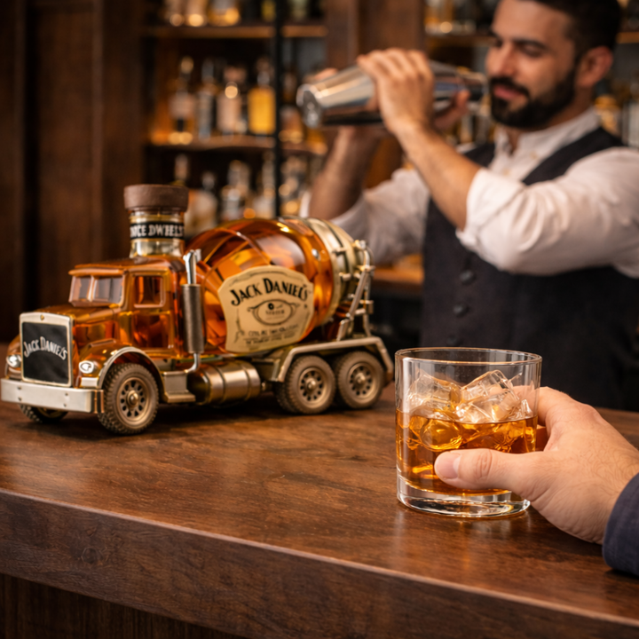 Jack Daniel's whisky üveg - Truck Edition