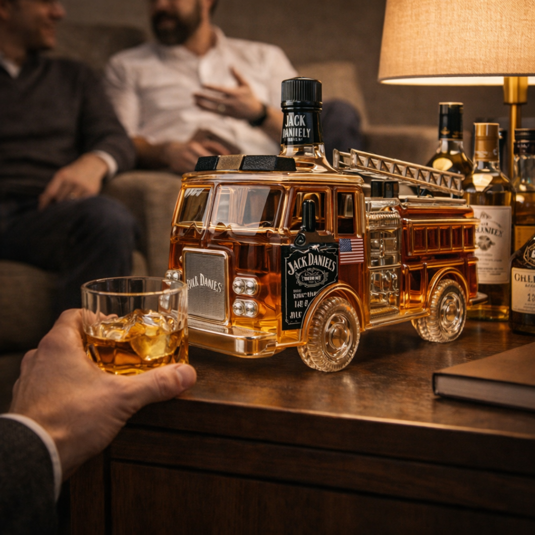 Jack Daniel's Whisky Üveg – Tűzoltókiadás