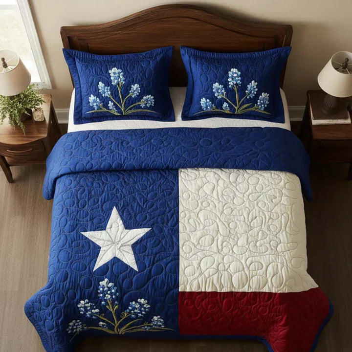 Texas büszkesége | 3 Részes Párnázott Ágynemű Szett