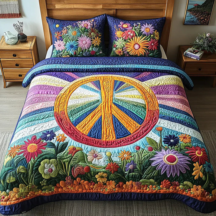 Álom Tie-Dye | 3 Részes Párnázott Ágynemű Szett